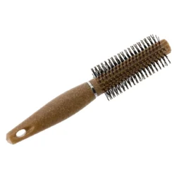BROSSE A CHEVEUX RONDE FIBRE DE COCO NATUREL