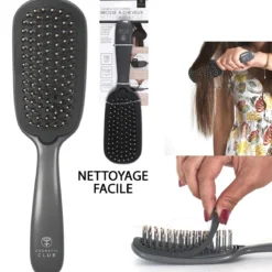 BROSSE CHEVEUX NETTOYAGE FACILE