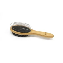 BROSSE DOUBLE FACE BAMBOU 6X22CM TAILLE M