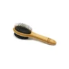 BROSSE DOUBLE FACE BAMBOU 5.2X19CM TAILLE S