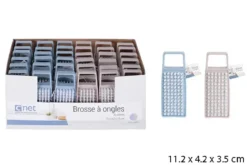 BROSSE ONGLES GREGE BLEU