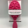 BROSSE OVALE PICOTS SILICONE ROSE