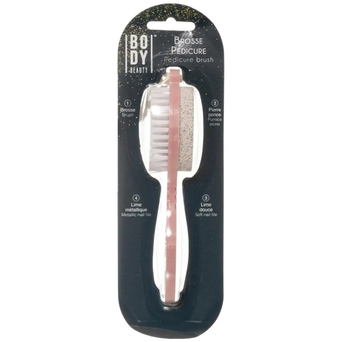 BROSSE PEDICURE 4 FACES