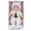 BTE POUPON CORPS EXTRA SOUPLE 30CM PYJAMA BLANC LICORNE