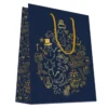 CABAS BOULE NOEL 26X13X32CM