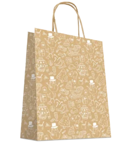 CABAS KRAFT BRUN JOUETS 24X12X32CM