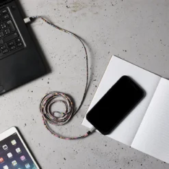 CABLE CHARGE ET SYNCHRONISATION IMPRIME LIGHTNING 3A 1M