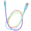 CABLE CHARGE RAPIDE 2A SYNC MICRO USB RAINBOW