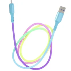 CABLE CHARGE RAPIDE 2A SYNC MICRO USB RAINBOW