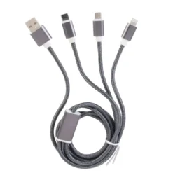 CABLE CHARGE TYPE C IPHONE MICRO USB 3EN1