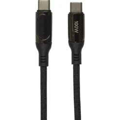 CABLE DE CHARGE C TO C WATTMETRE 100W