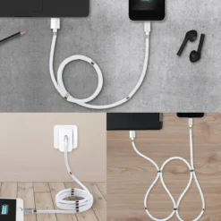 CABLE RAPIDE 2A CHARGE SYNC 10 MAGNETS IPHONE
