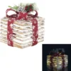 CADEAU LUMINEUX DORE H.15CM