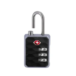 CADENAS ZINC NORME TSA CODE NOIR