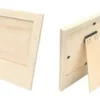 CADRE BOIS AVEC PIED 12X15CM POUR PHOTO 4.8X7CM