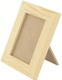 CADRE PHOTO BOIS CHEVALET 10X8CM POUR PHOTO 4.8X7CM