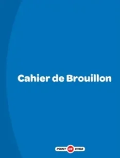 CAHIER BROUILLON 17X22 96P