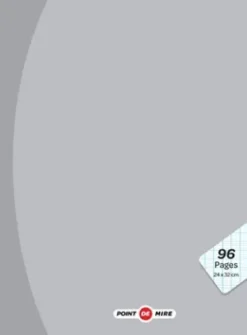 CAHIER PIQURE 24X32 96P SEYES 90GR