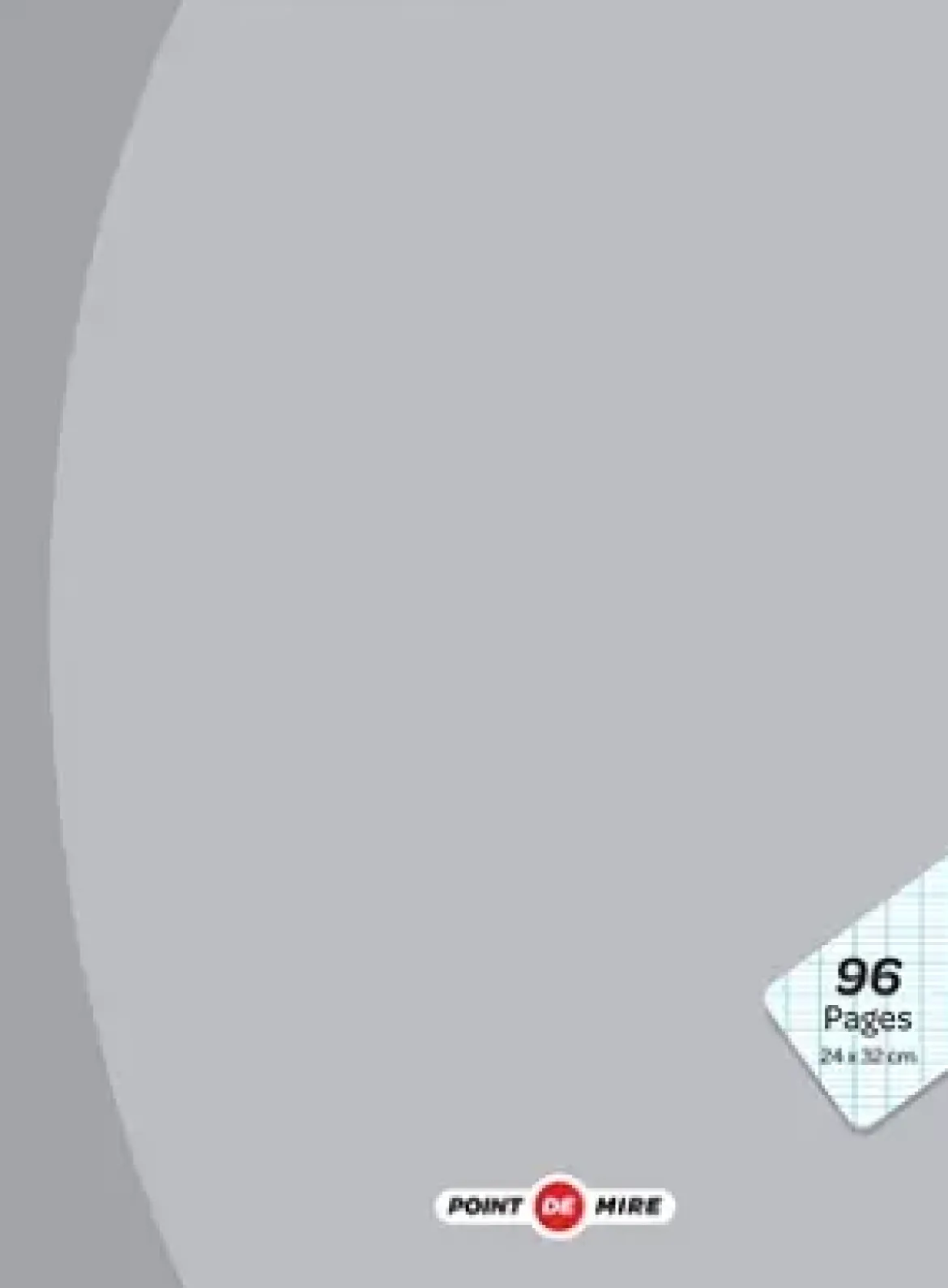 CAHIER PIQURE 24X32 96P SEYES 90GR