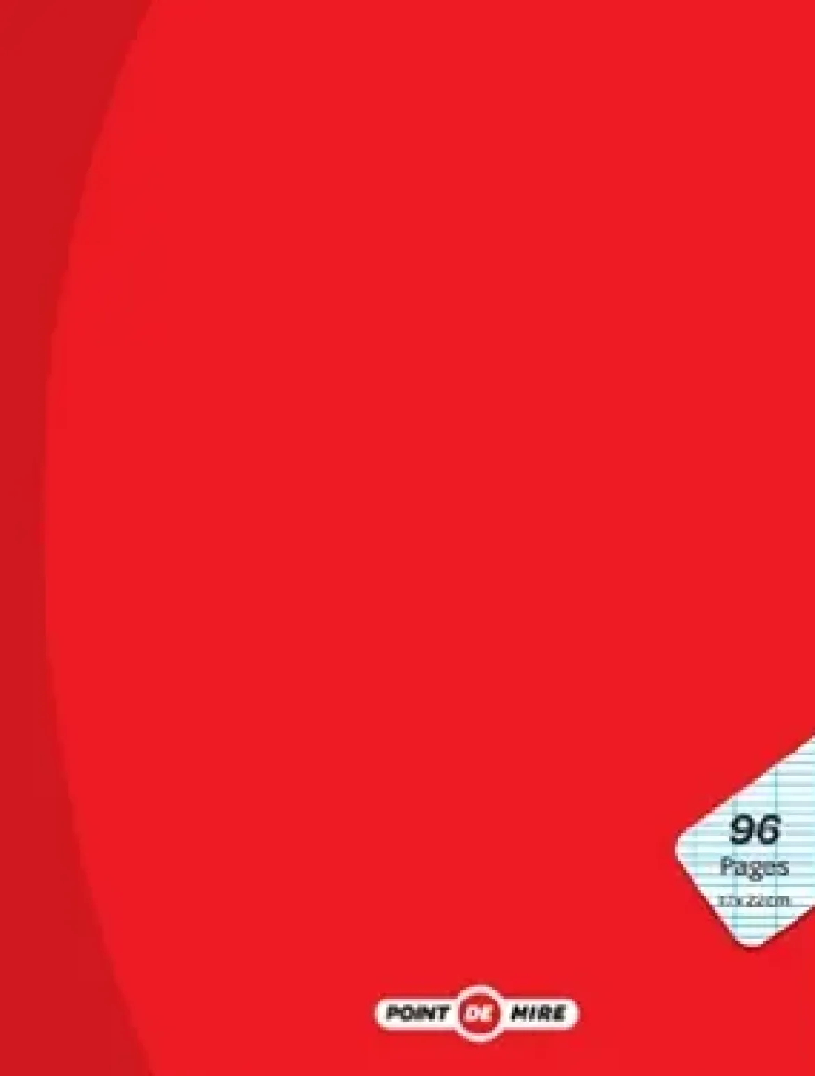 CAHIER PIQURE 17X22 96P SEYES 90GR