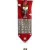 CALENDRIER DE L AVENT BONHOMME DE NEIGE LED 21X65CM