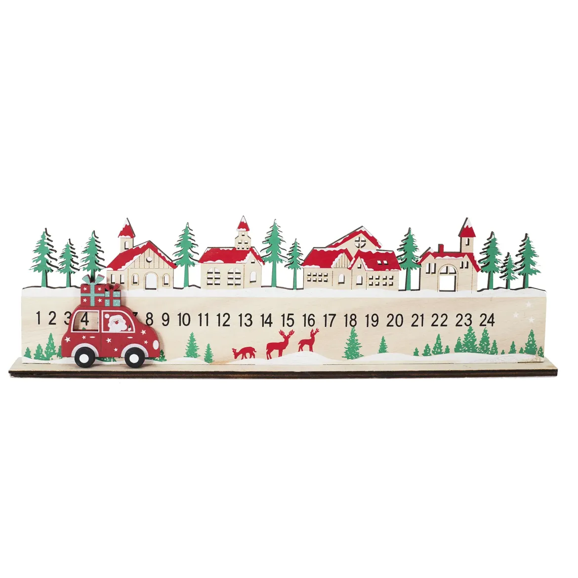 CALENDRIER DE NOEL VILLAGE VOITURE