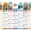 CALENDRIER 2026 GRAND FORMAT 43X55CM
