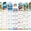 CALENDRIER 2026 MOYEN FORMAT 32X42CM