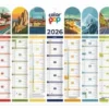CALENDRIER 2026 PETIT FORMAT 21X26.5CM