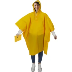 CAPE DE PLUIE PLIABLE AVEC POCHETTE 126X100CM