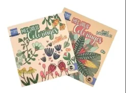 CARNET DE COLORIAGE VETEGAL POUR FEUTRES A ALCOOL 19X20CM