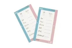 CARTE DE PREDICTIONS GENDER REVEAL X6 PIECES