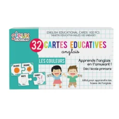 CARTE EDUCATIVE ANGLAIS