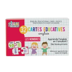 CARTE EDUCATIVE ANGLAIS