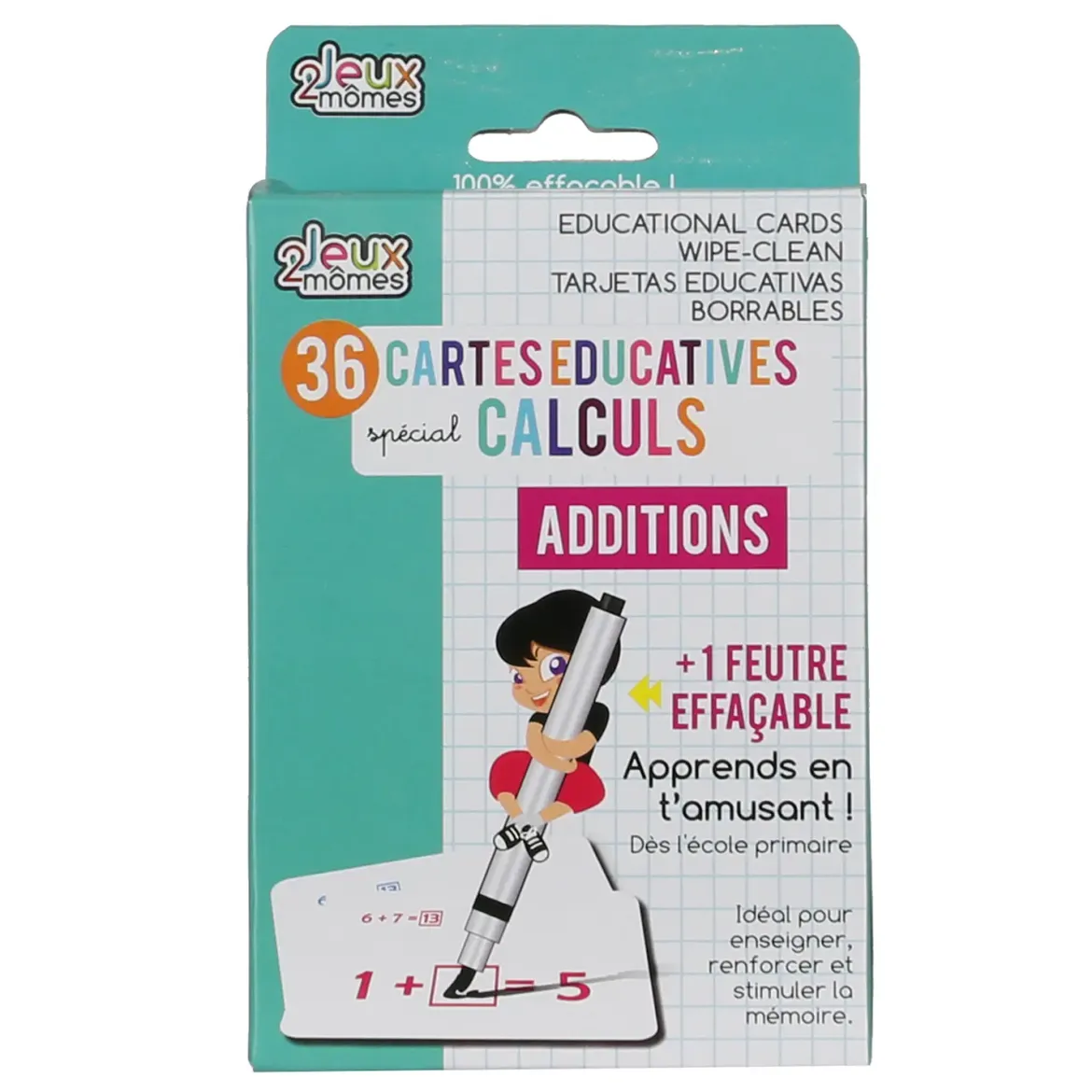 CARTES EDUCATIVES EFFACABLES
