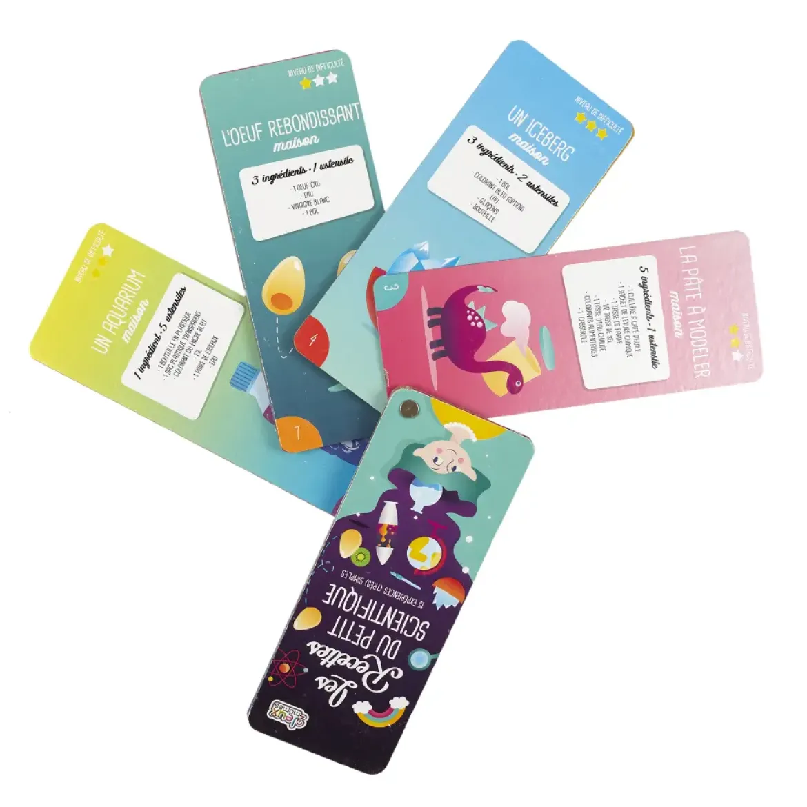 CARTES EDUCATIVES RECETTES DU SCIENTIFIQUE