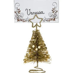 CAVALIER TABLE METAL SAPIN SEQUIN