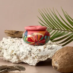 CENDRIER FLORAL D.10CM