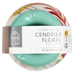 CENDRIER FLORAL D.10CM