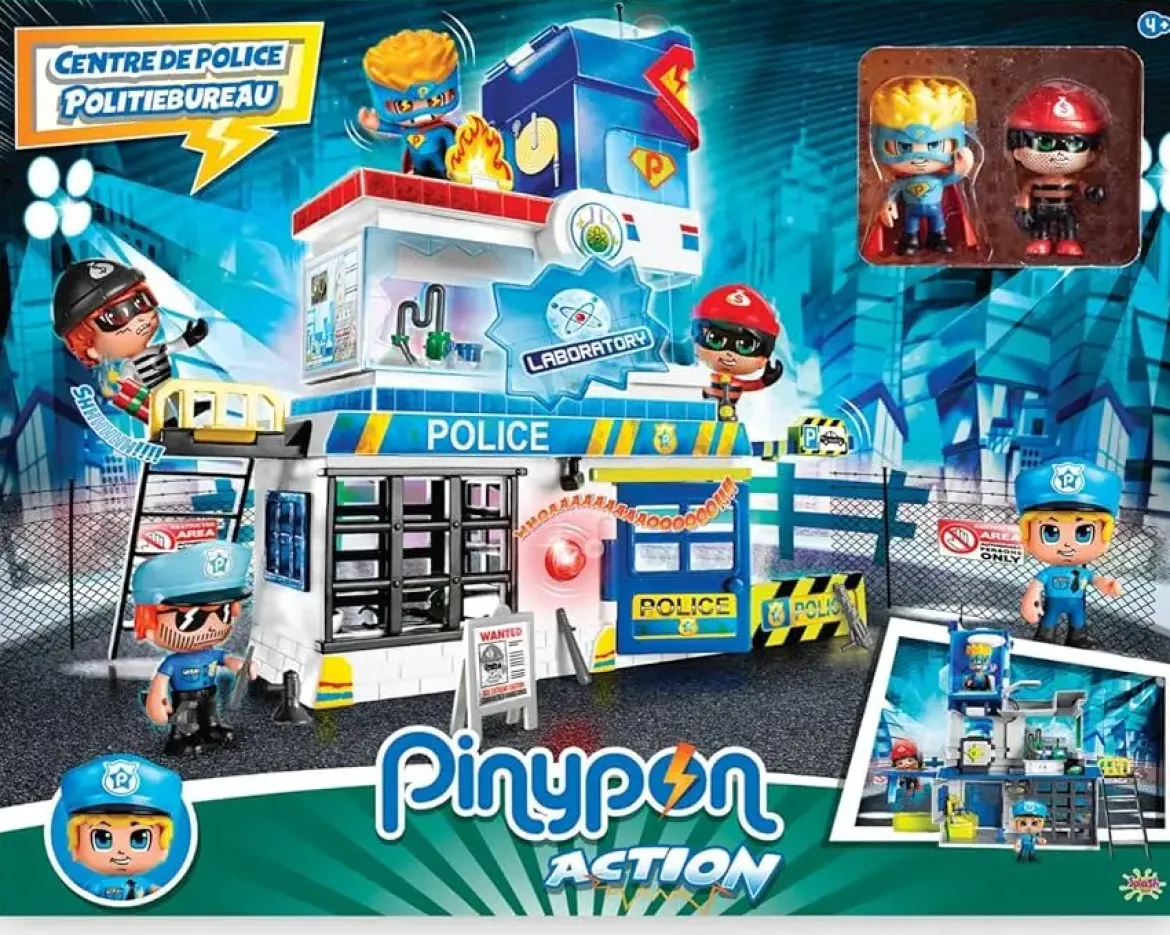 CENTRE DE POLICE 2 FIGURINES ET ACCESSOIRES