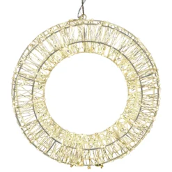 CERCLE METAL LUMINEUX 36X7.5CM