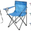 CHAISE CAMPING PLIANTE STRUCTURE METAL ASSISE