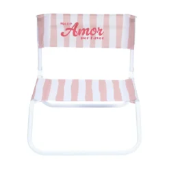 CHAISE DE PLAGE DOS DOLCE VITA ROSE