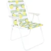 CHAISE PLIANTE CITRONS