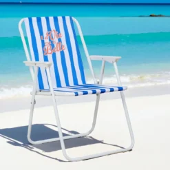 CHAISE PLIANTE DOLCE VITA BLEU