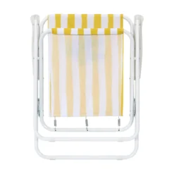CHAISE PLIANTE DOLCE VITA JAUNE