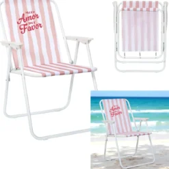 CHAISE PLIANTE DOLCE VITA ROSE