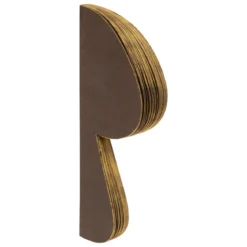 CHAMPIGNON PAPIER MARRON H.25CM