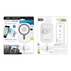 CHARGEUR INDUCTION POUR VOITURE AIMANTE 10W