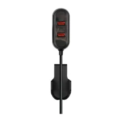 CHARGEUR VOITURE BANQUETTE ARRIERE 5 PORTS